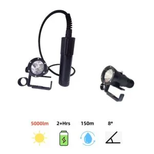 High lumen dive light primary dive lights Combination dive light best canister dive lights sucba torch diving cave dive light