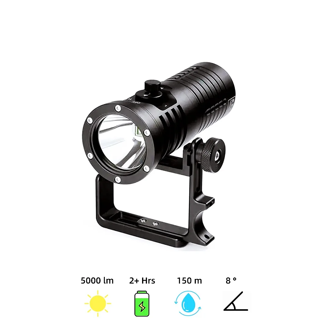Combination dive lights  Primary dive light best canister dive lights scuba diving torch handle dive lights