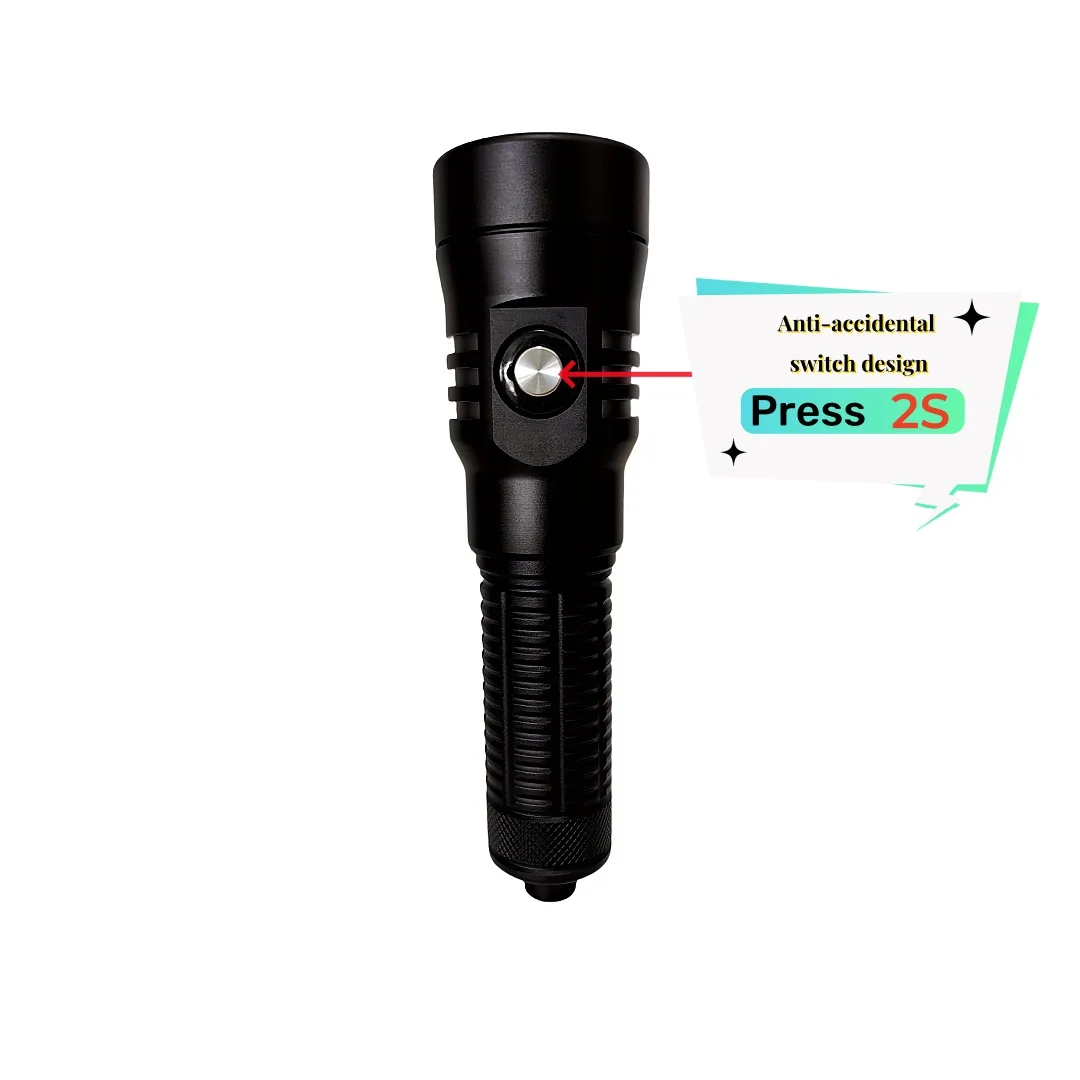 Compact backup dive light for emergencies rechargeable dive light with USB-C type-C best backup light,dive lights,scuba,torch,flashlights,diving lights