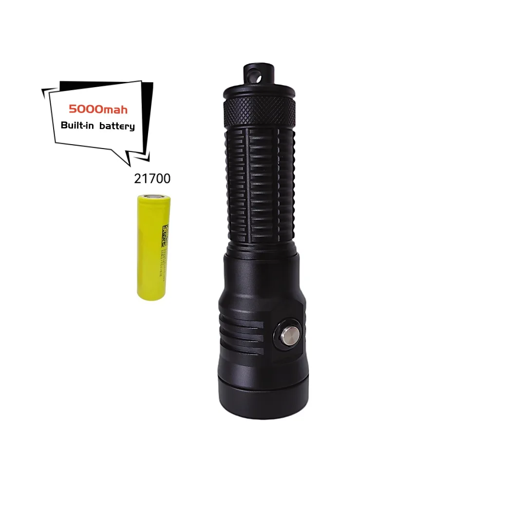 Compact backup dive light for emergencies rechargeable dive light with USB-C type-C best backup light,dive lights,scuba,torch,flashlights,diving lights