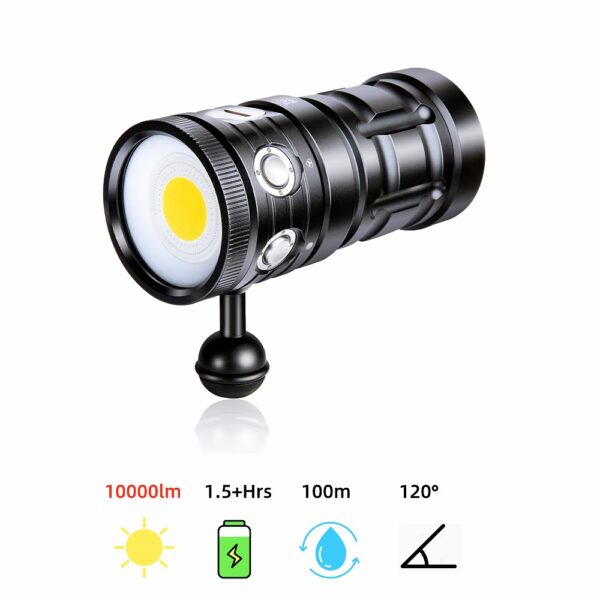 best video lights scuba dive lights torch photograph lights