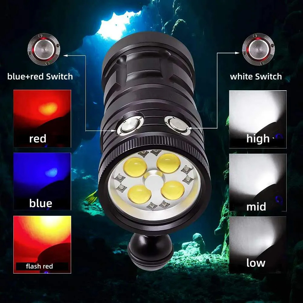 best video lights scuba dive lights torch photograph lights Best dive video light Best dive light for underwater photography