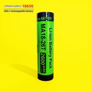 18650 USB type-C rechargeable battery
