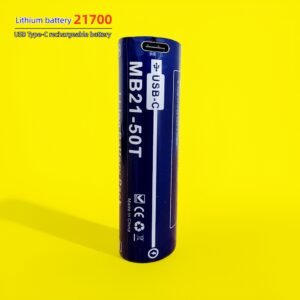 21700 USB Type-C rechargeable battery